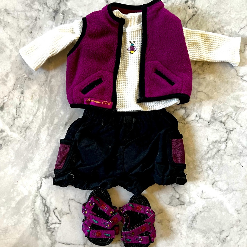 Vintage American Girl Doll Hiking Outfit